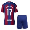 Officiële Voetbalshirt + Korte Broek FC Barcelona Marcos A. 17 Thuis 2023-24 - Kids